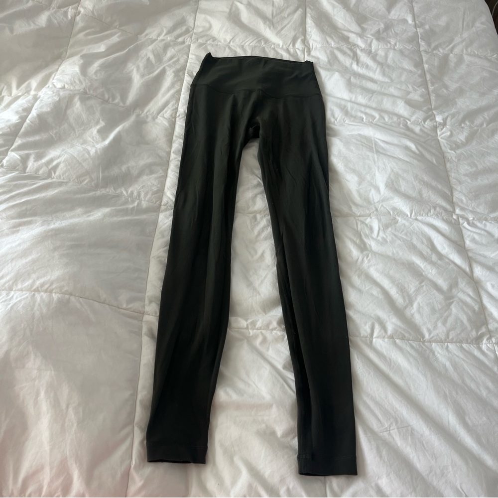 Army Green Lululemon Leggings